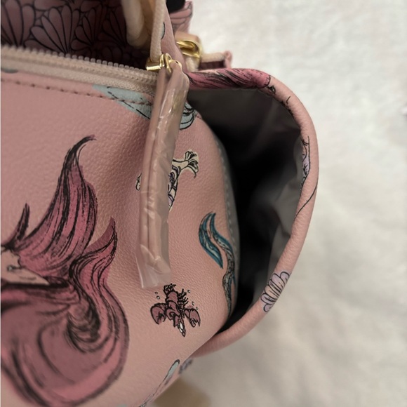 Petunia Pickle Bottom Pink Mermaid Backpack - Picture 7 of 11